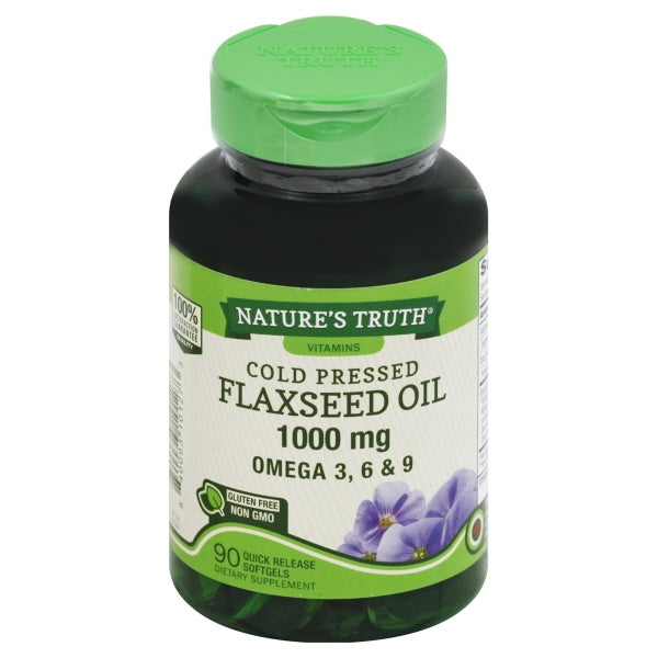 FLAXSEED OIL SOFTGEL 3000 MG 90 NT