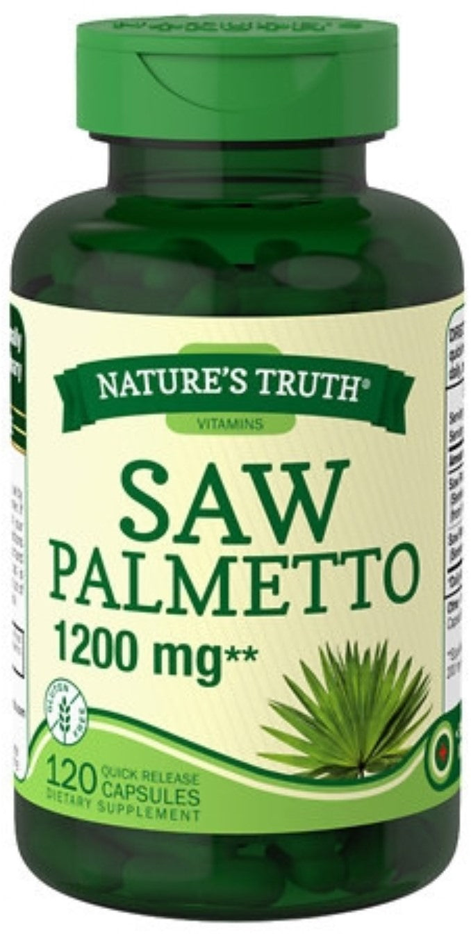 SAW PALMETTO CAP 1200 MG 120 NT