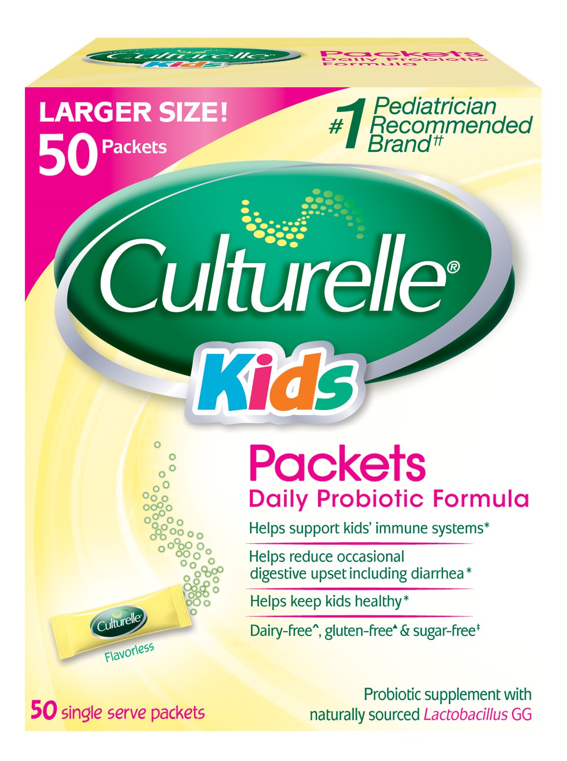 CULTURELLE KIDS PURELY PROBIOTICS PACKETS 50