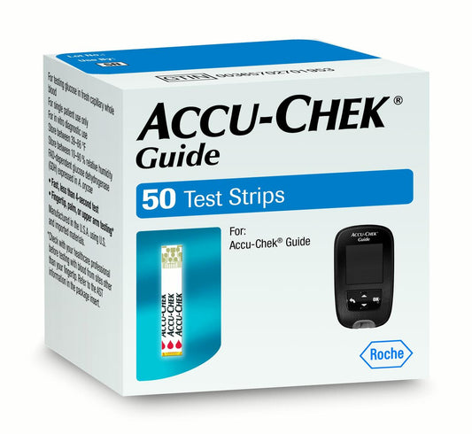 ACCU CHEK GUIDE TEST STRIP 50