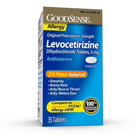 GS LEVOCETIRIZINE HCL TAB 5 MG 35 PERRIGO