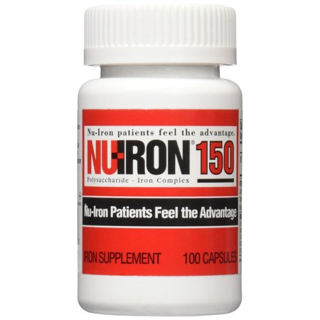 NU-IRON 150 MG CAP 100