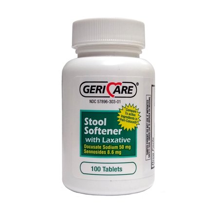 SENNA PLUS TAB 8.6/50 MG 100 GERI-CARE