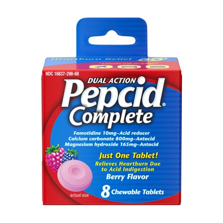 PEPCID COMPLETE CHEW TAB BERRY 8