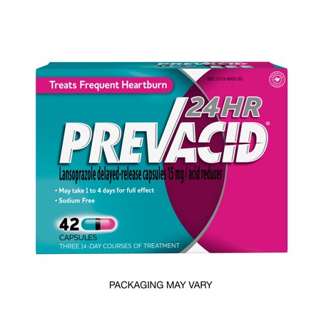 PREVACID CAP 24 HR 15 MG 42 OTC