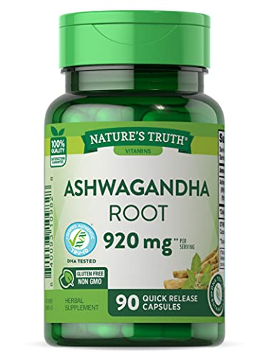 ASHWAGANDHA ROOT CAP 920 MG 90 NT