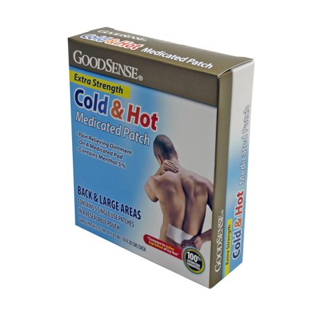 GS COLD/HOT MEDICATED PATCH LARGE 5 CT