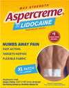 ASPERCREME W/LIDOCAINE PATCH XL 4