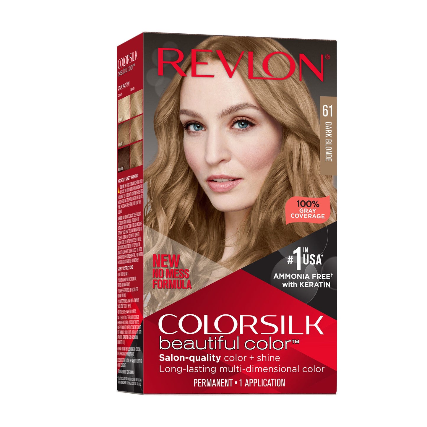 COLORSILK HAIR COLOR DARK BLONDE #61