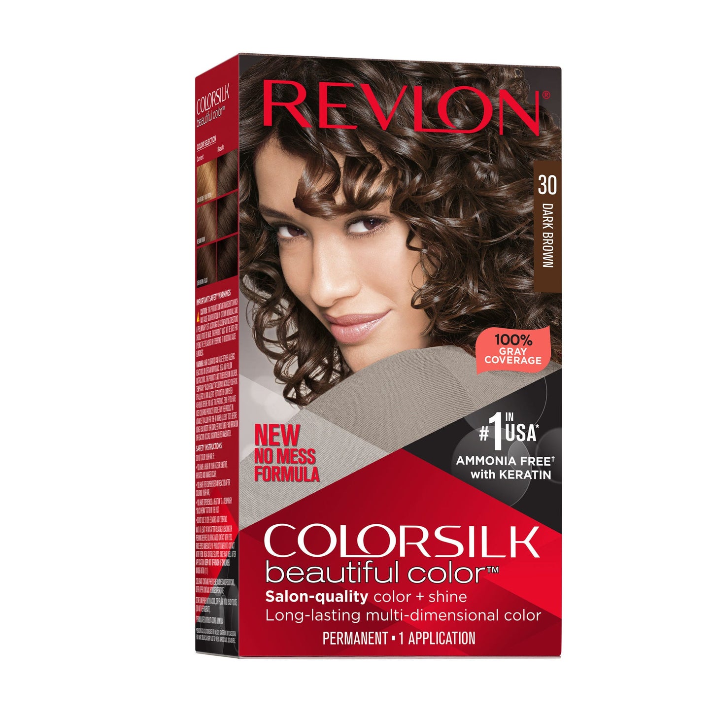 COLORSILK HAIR COLOR DARK BROWN #30