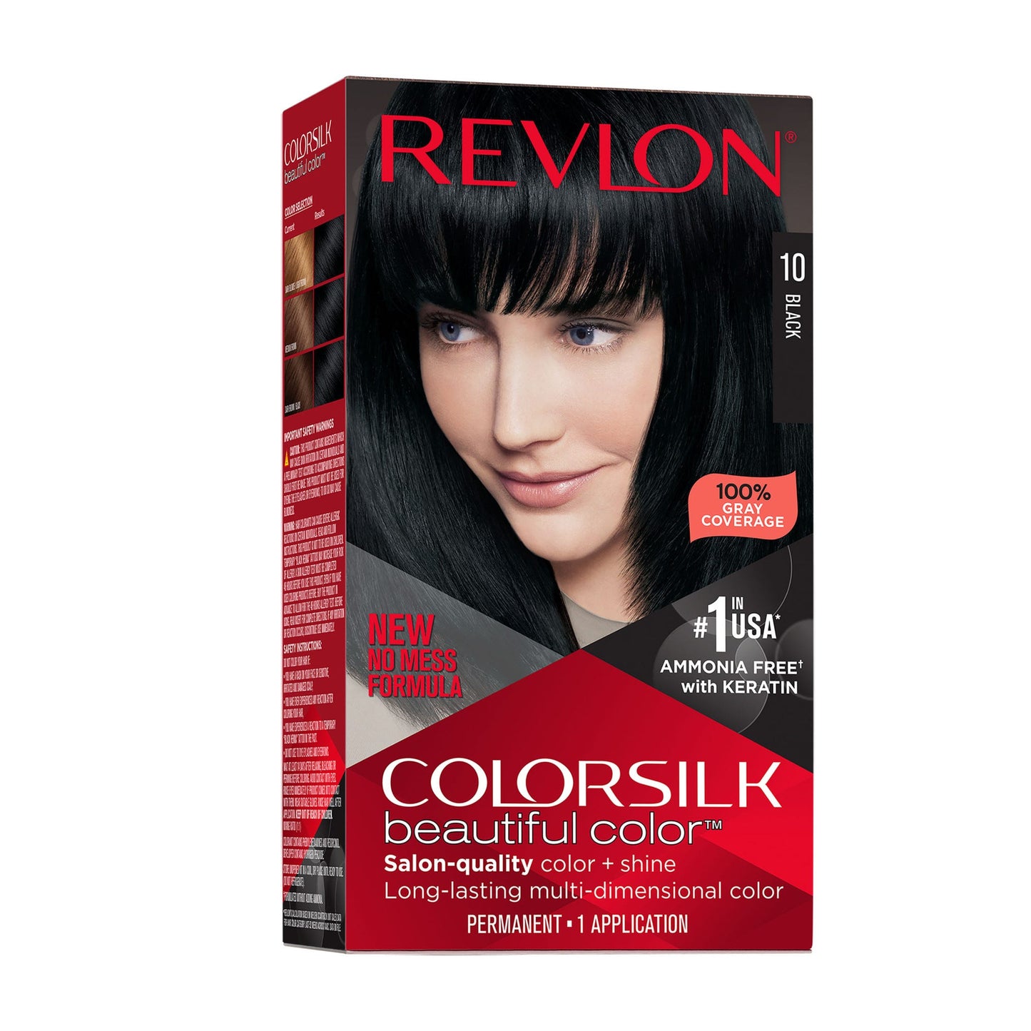REVLON COLORSILK 010 BLACK