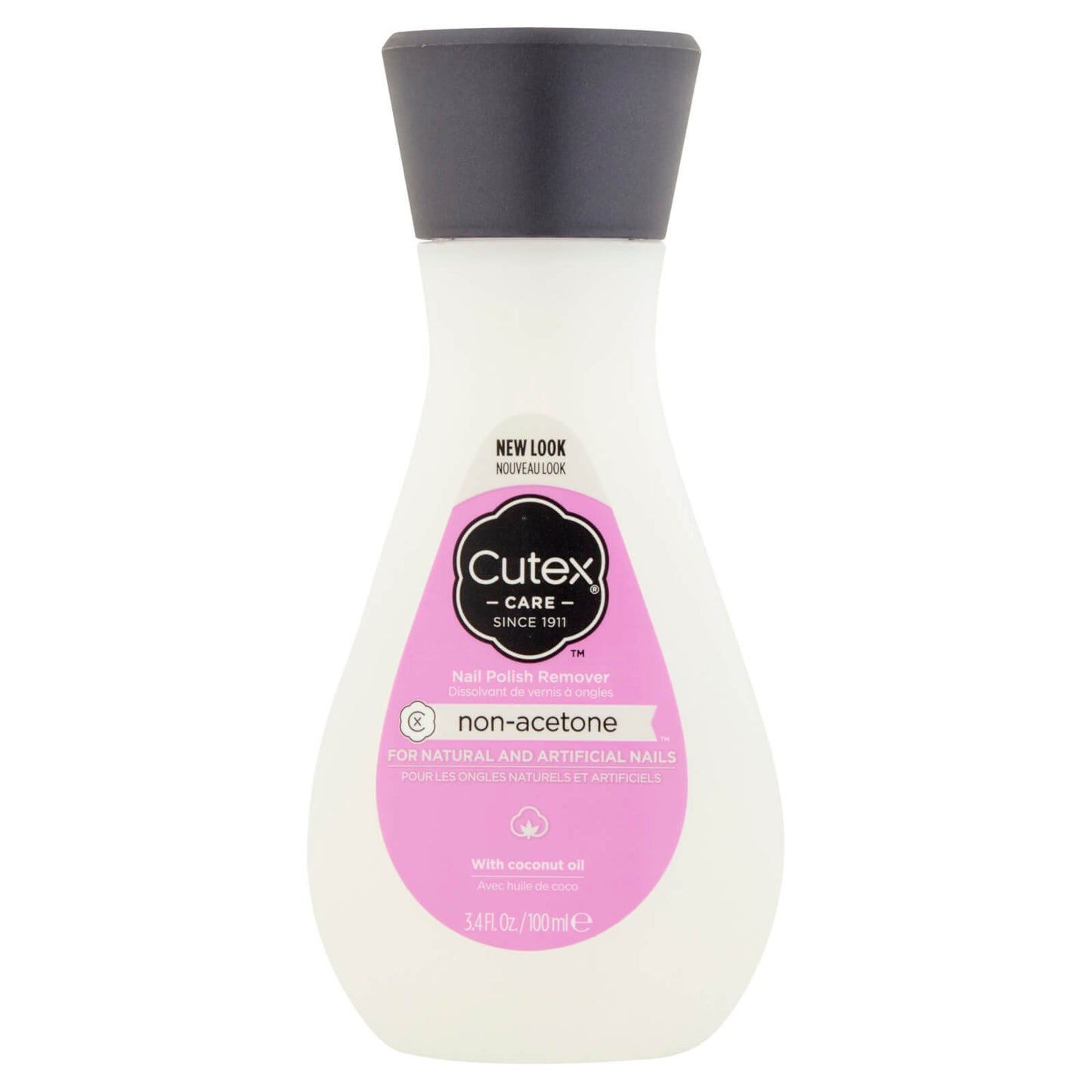 CUTEX NON ACETONE NAIL POLISH REMOVER 3.38 OZ