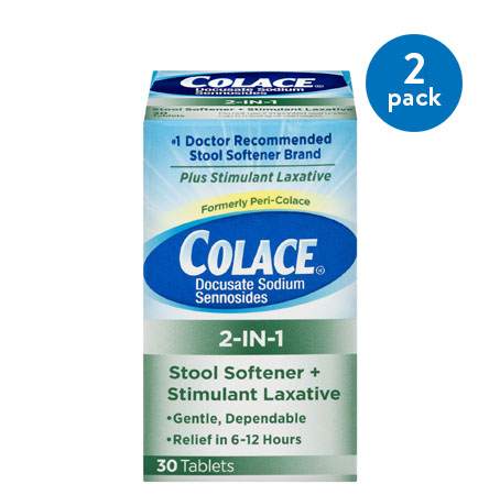 COLACE 2 IN 1 TAB 30