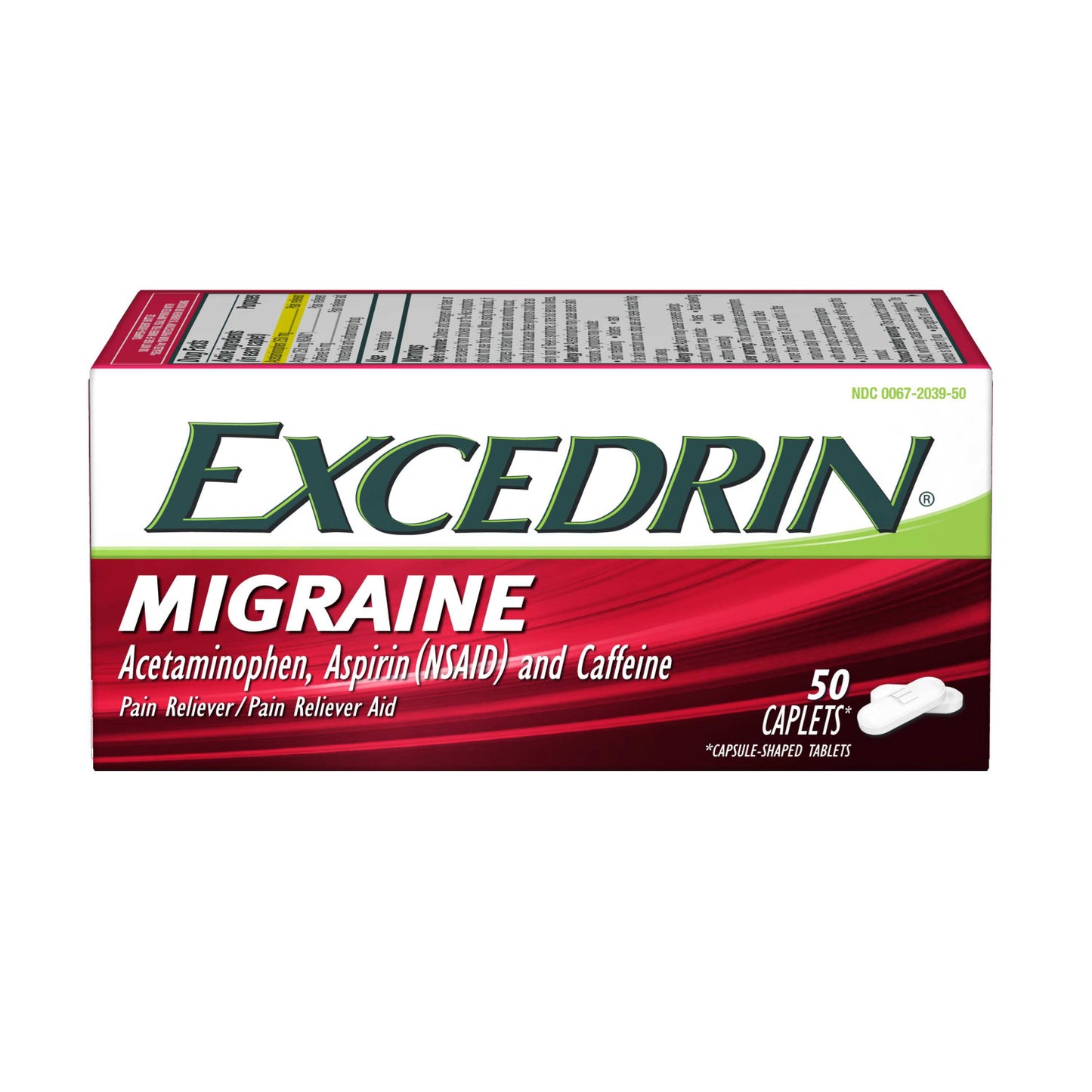EXCEDRIN MIGRAINE CAPLET 50