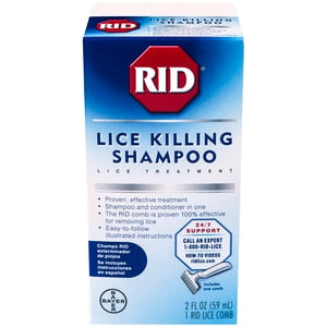 RID LICE KILLING SHAMPOO 2 OZ