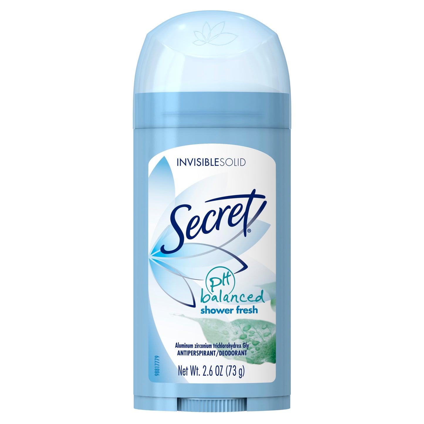 SECRET INVISIBLE SOLID SHOWER FRESH 2.6 OZ