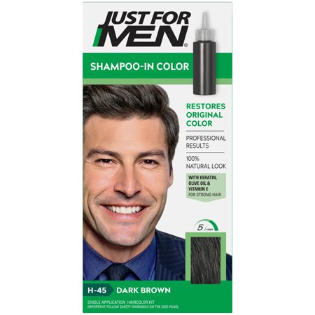 JUST FOR MEN SHAMPOO IN HAIRCOLOR DARK BROWN