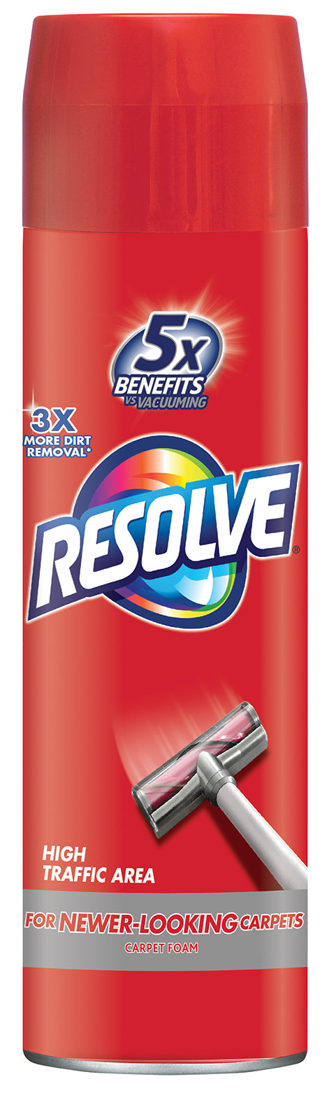 RESOLVE HIGH TRAFFIC FOAM 22 OZ