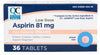 QC ASPIRIN SAFETY COATED TAB LO DOSE 81 MG 36