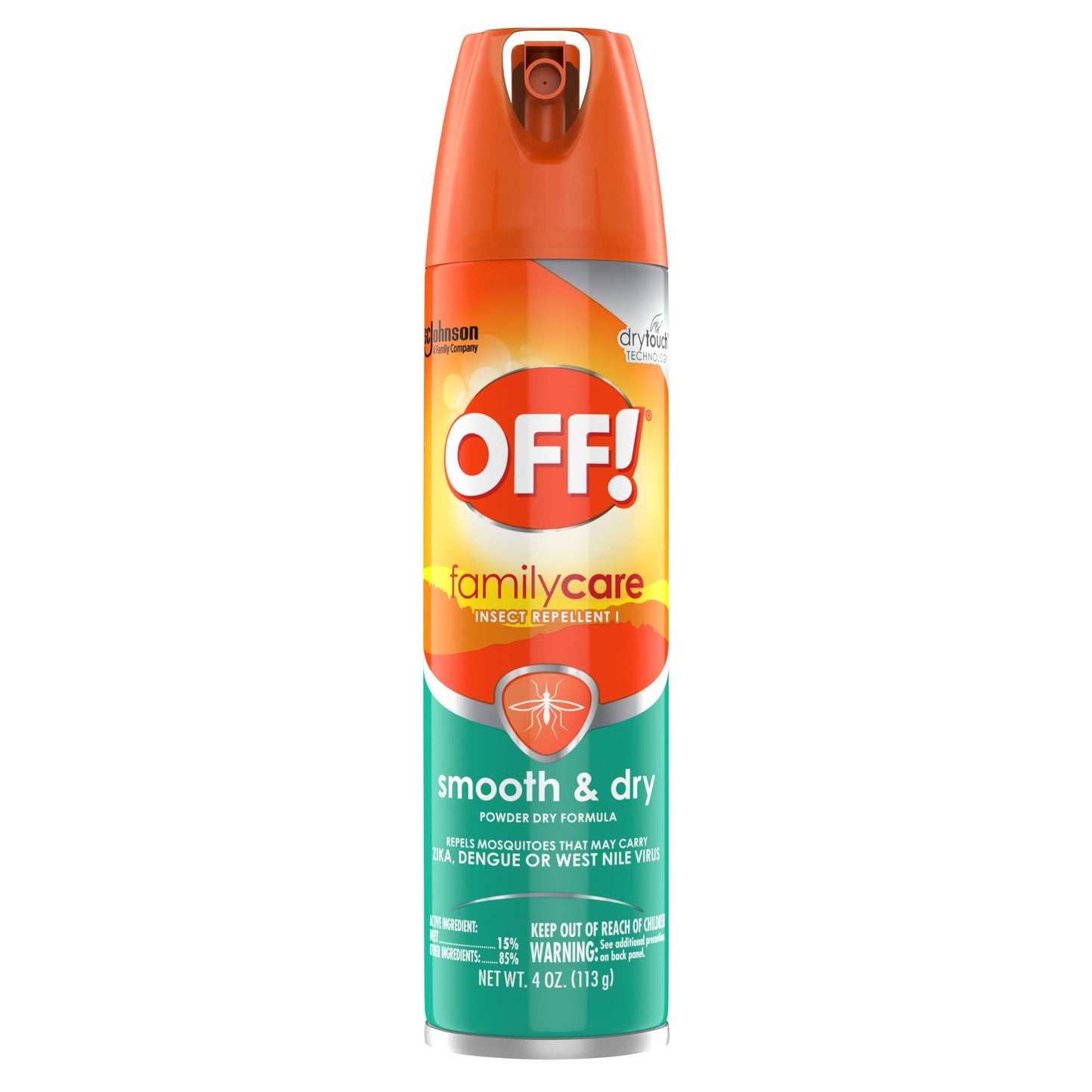 OFF SKINTASTIC SMOOTH & DRY POWDER SPRAY 4 OZ