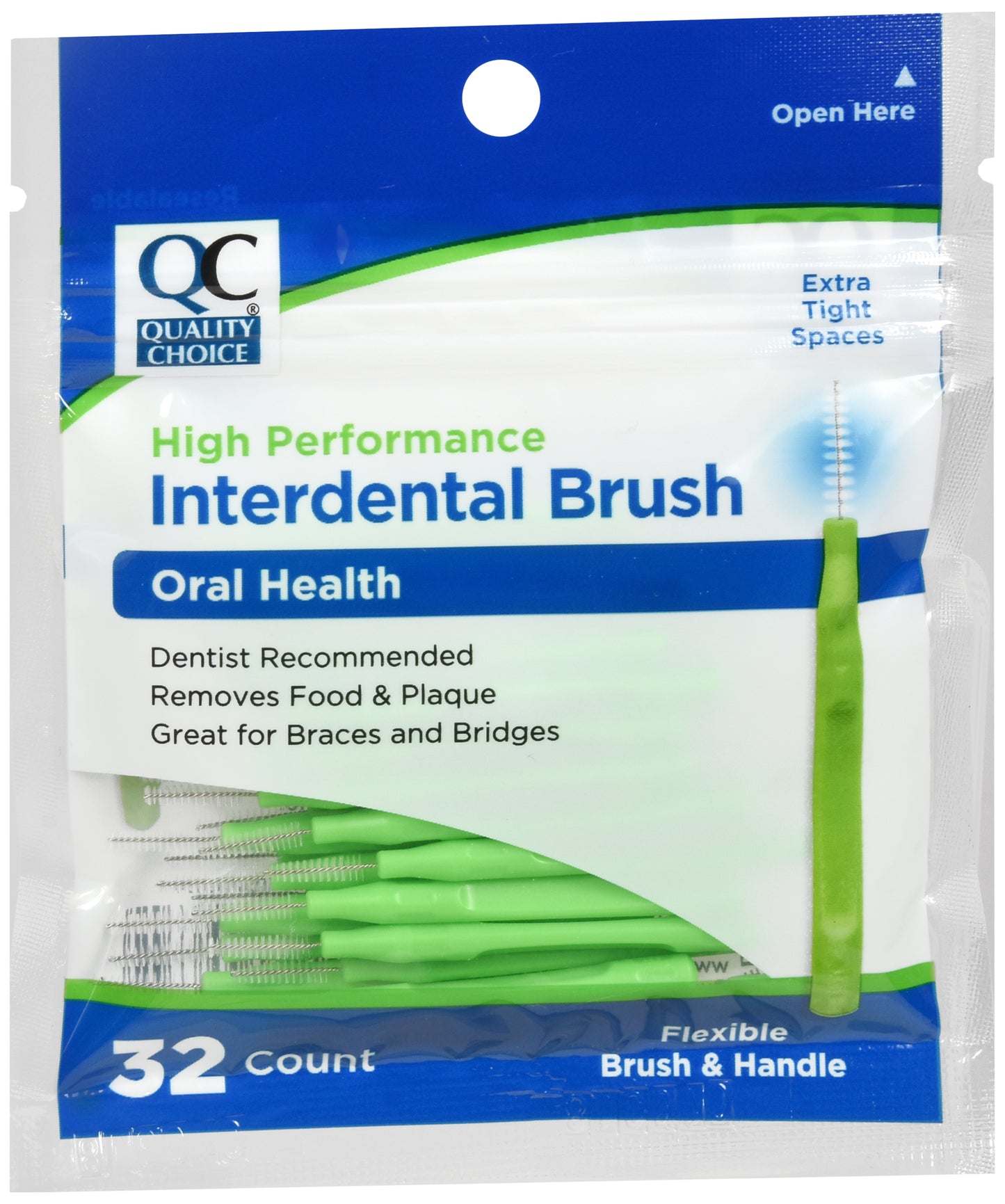 QC HIGH PERFORMANCE INTERDENTAL BRUSH 32