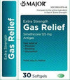 SIMETHICONE (GAS FREE E/S) CAP 125 MG 30 MAJO