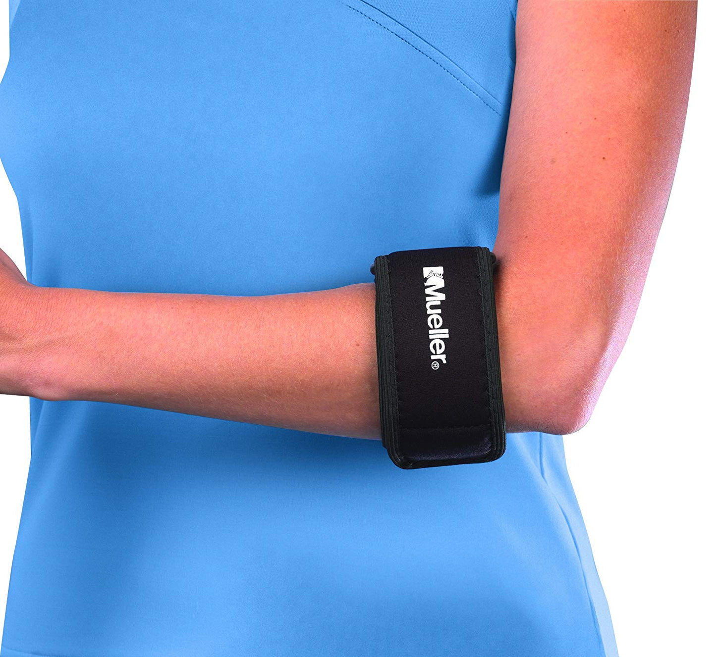 ELBOW BRACE TENNIS ELBOW NEOPRENE BLACK OSFM