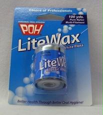 POH DENTAL FLOSS WAXED 100 YD