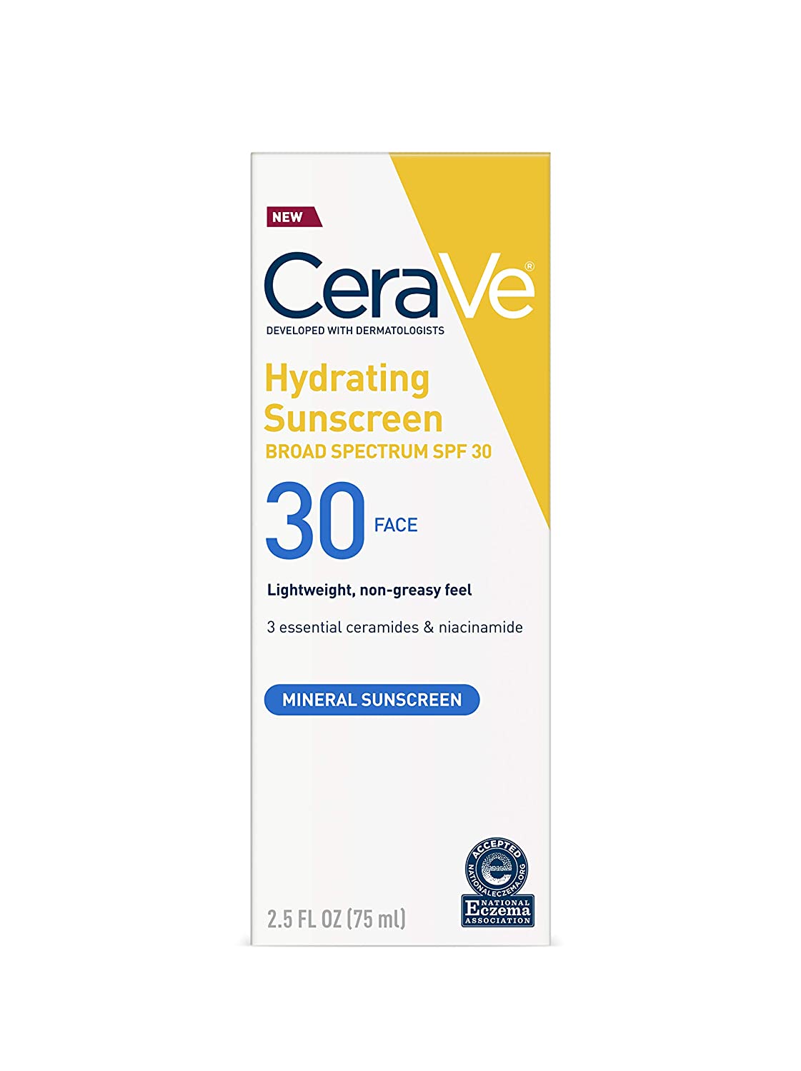 CERAVE SUNSCREEN LOTION FACE SPF 30 2.5 OZ