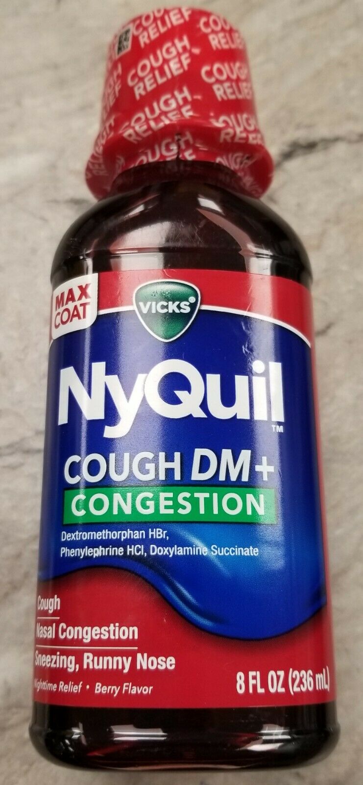 NYQUIL COUGH & CONGESTION BERRY 8 OZ