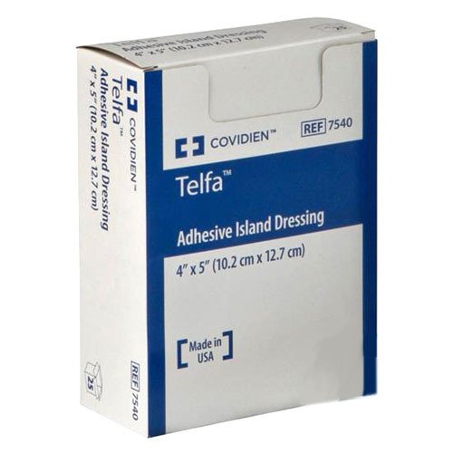 TELFA ISLAND DRESSING ADH ST 4 X 5" (25)