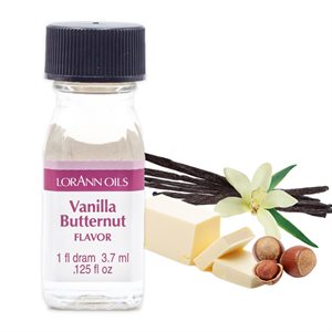 LORANN OIL VANILLA BUTTER-NUT FLAVOR 1 DR