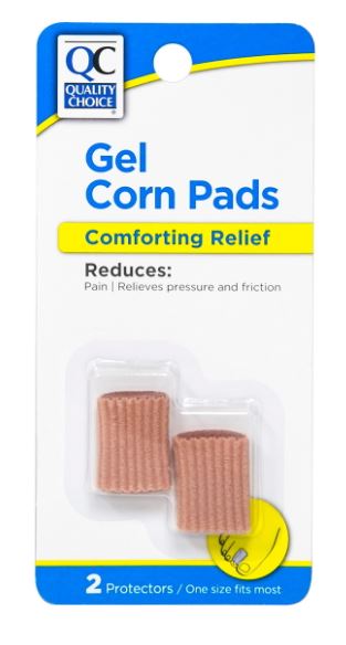 QC GEL CORN PADS PK/2