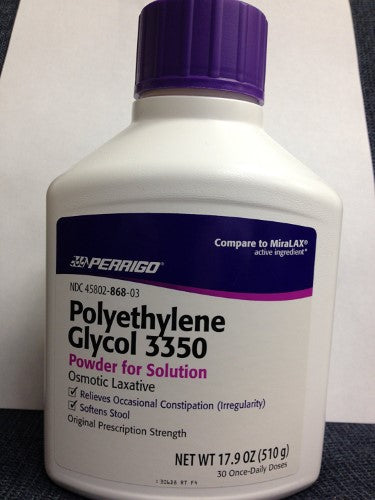 POLYETHYLENE GLYCOL 3350 POWDER 510 GM PADAGI