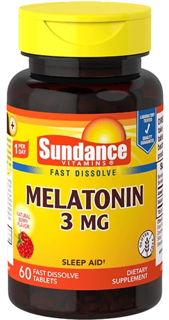 MELATONIN FAST DISSOLVE TAB 3 MG 60 SUNDANCE