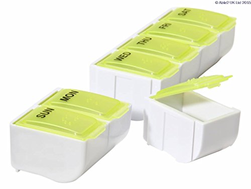 PILL REMINDER DAILY 7 COMP DETACHABLE