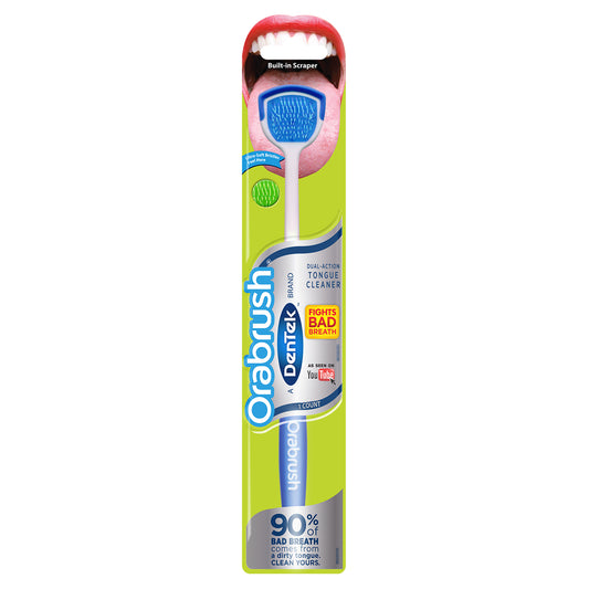 ORABRUSH TONGUE CLEANER DENTEK
