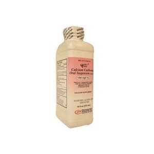 CALCIUM CARB ORAL SUSP 1250 MG/5ML 473 ML PAI