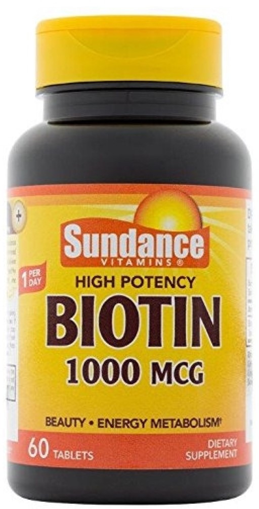 BIOTIN TAB 1000 MCG 60 SUNDANCE