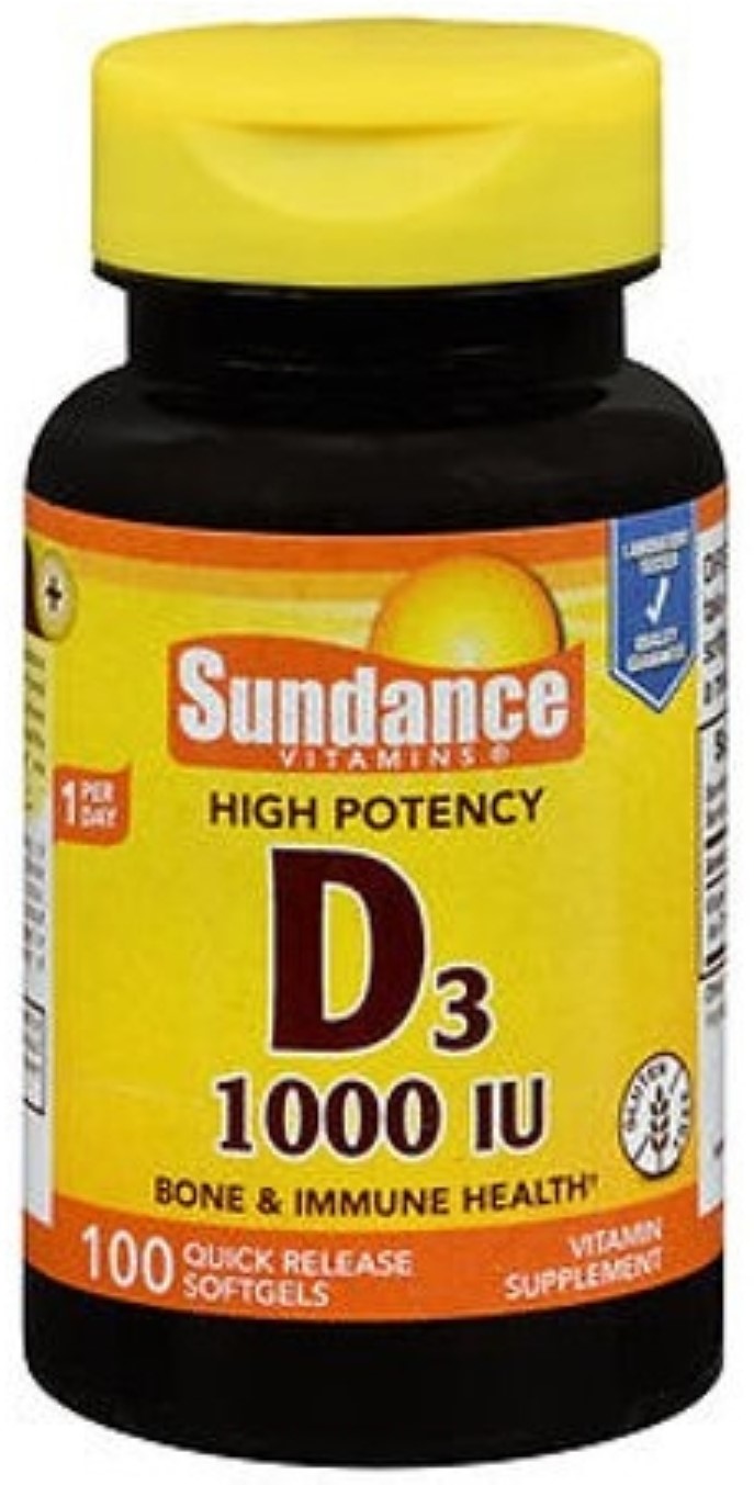 VITAMIN D-3 SOFTGEL 1000 IU (25 MCG) 100 SUND