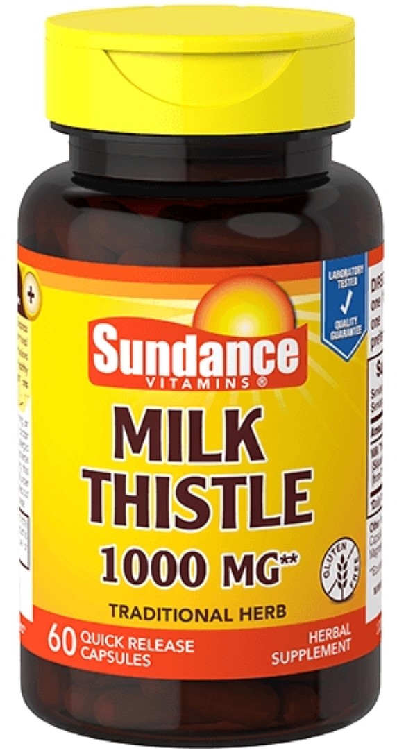 MILK THISTLE EXTRACT 1000MG CAP 60 SUNDANCE