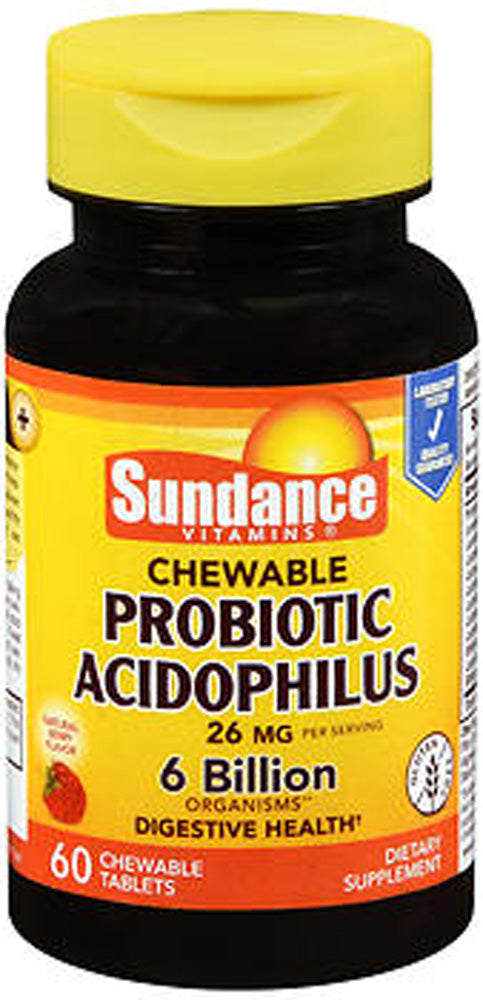 PROBIOTIC CHEW TAB 6 BILLION 60 SUNDANCE