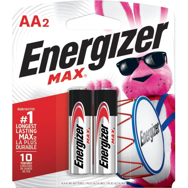 ER BATTERY ENERGIZER ALKA AA #E91BP-2