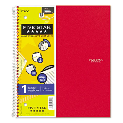 NOTEBOOK 1 SUBJ COLLEGE 5 STAR 100 SH #06206