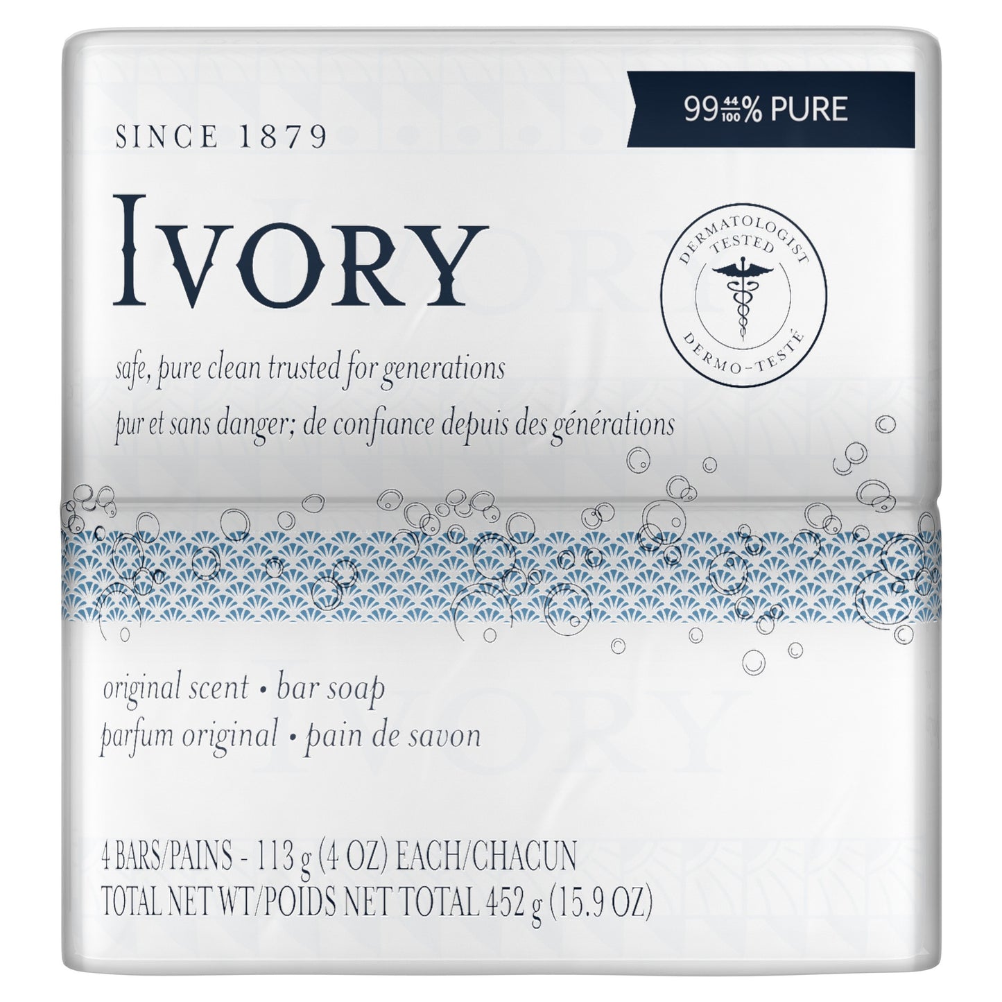 IVORY SOAP BATH ALOE 4 OZ 4PK