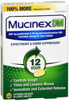 MUCINEX DM ER TAB 600/30 MG 40