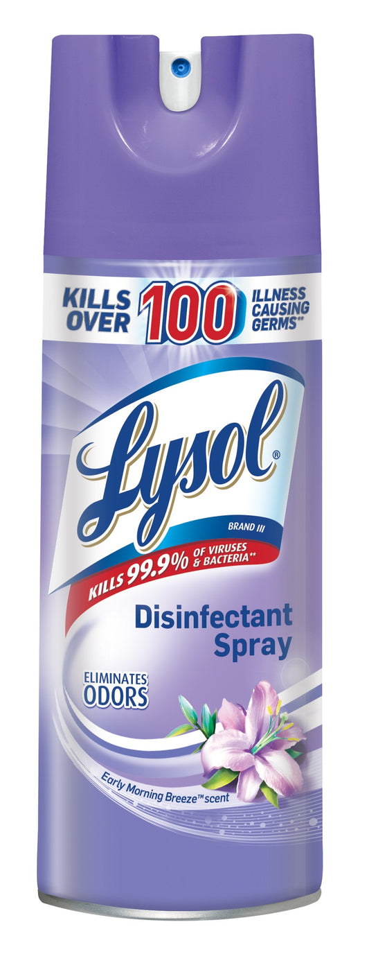 LYSOL DISINFECTANT SPRAY EARLY MORN BR 12.5OZ