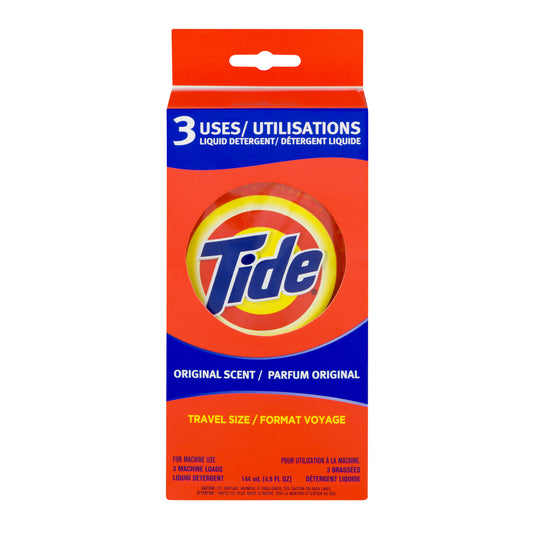 TRL TIDE LAUNDRY SINGLE LOAD 4.38 OZ 3PK