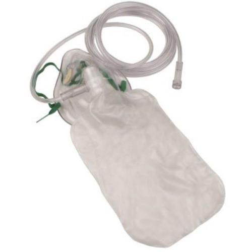 OXYGEN MASK W/7' TUBE ADULT NON BREATHING