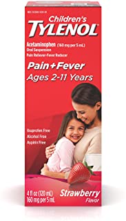 TYLENOL CHILD SUSPENSION STRAWBERRY 4 OZ
